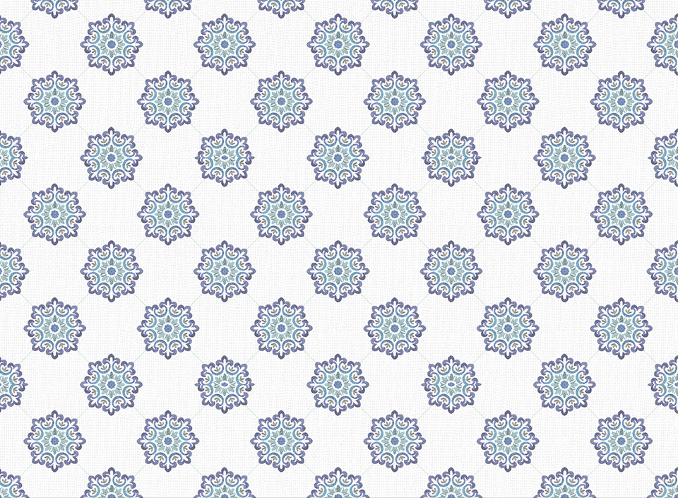 Textile - Print - Jaipur - Moonlight Blue