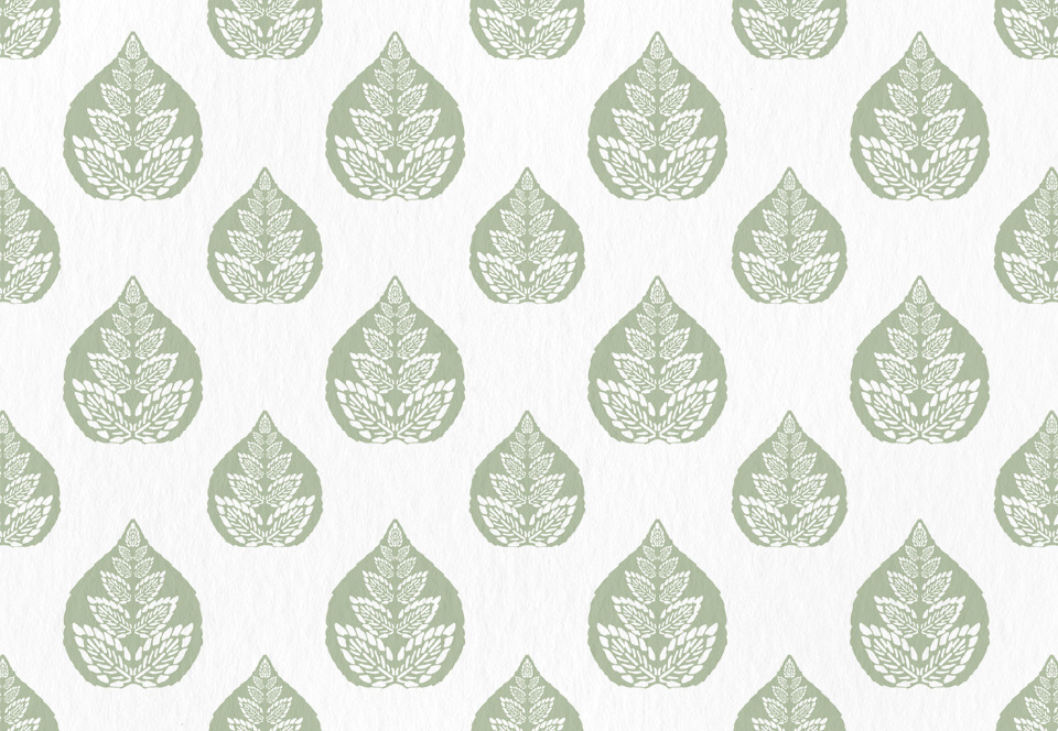 Wallcovering - Banyan - Celadon Green