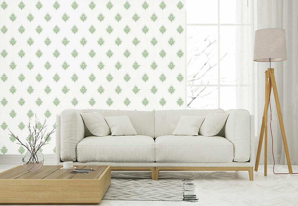 Wallcovering - Kousa - Cactus - In The Room
